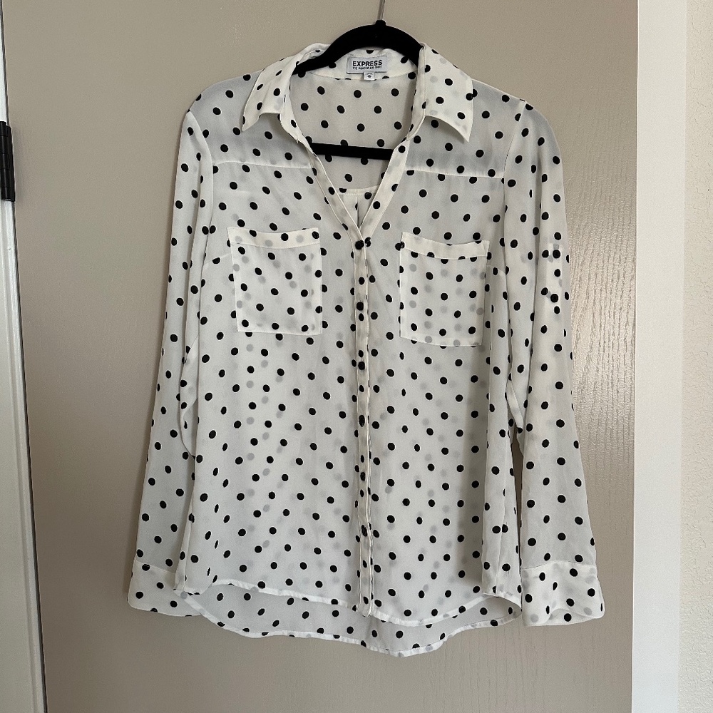Portofino Button-up Express top
